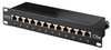 DIGITUS CAT.5e 10" panneau brassage, 12 x RJ45, blindé, 1U