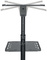 LogiLink Chariot de projection multimédia acier, 2 niveaux