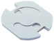 BACHMANN cache-prise Teddy-Automatic serie 6320, blanc
