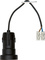 BACHMANN Douille pour ampoule E27, plastique, câble 0,2 m