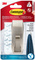 3M Command Crochet en métal "Modern", taille: L, argent