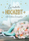CACTUS Hochzeitskarte "Schuhe und Blumenstrauß"
