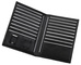 Alassio Etui pour cartes de visite/crédit, cuir, noir