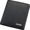 Alassio Mini portefeuille, cuir, format haut, noir
