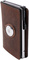 CLICKSAFE Portefeuille SLIM avec logement AirTag, marron