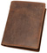 Alassio Portefeuille, format portrait, en cuir, marron