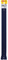 KLEIBER Fermeture zip, plastique, longueur: 350 mm, marine