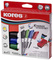 Kores Kit de marqueurs pour tableau blanc, 4 marqueurs +