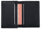 Alassio Etui pour cartes de visite, cuir, noir