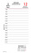 bind Recharge 2027 pour agenda bind A6, modèle 10603