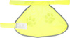 FIRST AID ONLY Gilet de sécurité pour chien, M, jaune
