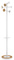 UNiLUX Porte-manteau BORA BAMBOO, blanc-bambou