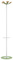 UNiLUX Portemanteau AURORA, hauteur: 1.680 mm, blanc/vert