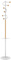 UNiLUX Portemanteau STUDIO, hauteur: 1.750 mm, blanc/hêtre