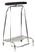 APS Support de sac poubelle QUICKSTEP, 120 litres, argent