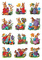 HERMA Stickers de Pâques DECOR "Lapins nostalgiques"