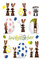 HERMA Stickers de Pâques CLASSIC "Fête des lapins"