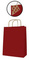 APLI Sac en papier, kraft, grand, rouge