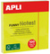 APLI Notes adhésives "FUNNY Notes!", 75 x 75 mm, jaune fluo