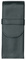 Alassio Etui pour stylo, pour 3 stylos, noir, cuir véritable