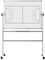 Bi-Office Tableau blanc mobile, handball, 1.200 x 900 mm