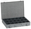 allit Mallette à petites pièces EuroPlus Metall 34/18, gris