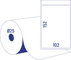AVERY Zweckform Etiquettes pour impression thermique directe