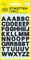 AVERY Zweckform Stickers de lettres, lettres A-Z, noir