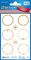 AVERY Zweckform ZDesign Sticker pour cadeau de Noel "oval"