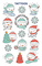 ZDesign KIDS Tatouages de Noël "Bonhomme de neige"