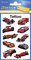 ZDesign KIDS Tatouages "voitures de course", noir/rouge