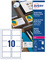 AVERY Cartes de visite Quick&Clean, 220 g/m2, blanc satin