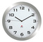 ALBA Horloge murale "HORISSIMO", montre à quartz, argent