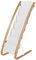 ALBA Porte-brochures, 6 compartiments, largeur: 340 mm,blanc