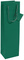 sigel Sac à bouteille, vernis mat, pour une bouteille, vert