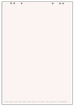 LANDRÉ bloc paperboard, 20 feuilles, uni, 650 x 980 mm