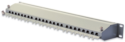 DIGITUS Panneau de brassage 19" Cat.6, classe E, 24 x RJ45