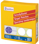 AVERY Zweckform Pastille pour cible de tir, blanc