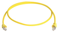 Telegärtner Câble patch, Cat.6A (profond), S/FTP,10 m, jaune