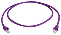 Telegärtner Câble patch, Cat.6A(profond),S/FTP,0,25 m,violet