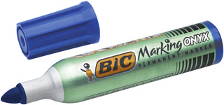 BIC Marqueur permanent Marking Onyx 1482, pointe ogive, noir