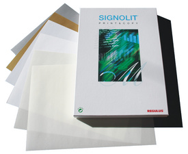 REGULUS Film autoadhésif SIGNOLIT-C, A4, mat, blanc