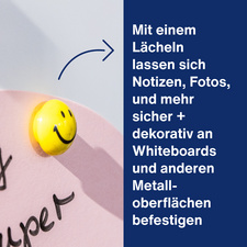 magnetoplan Aimants "Smiley", diamètre: 20 mm