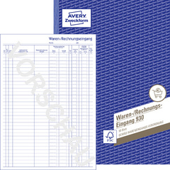 AVERY Zweckform Formularbuch "Bestellung", A5, 2 x 50 Blatt