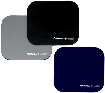Fellowes tapis de souris Microban, en néoprène, bleu