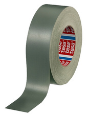 tesa Ruban adhésif toilé 4657, 19 mm x 50 m, gris