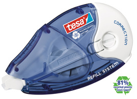 tesa ecoLogo Roller de correction rechargeable Correction