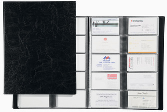 DURABLE Album pour cartes de visite VISIFIX, plastique