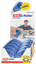 tesa Roller de correction jetable Sideway Roller, présentoir
