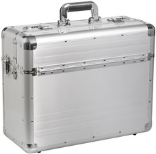 ALUMAXX Valise pour pilotes "BETHA", aluminium, argent